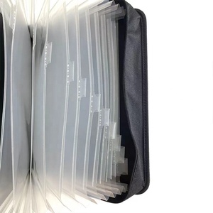 Sinh Thái Thân Thiện Chống Cháy Treo Phong Cách Kinh Doanh Xách Tay Dây Kéo Tài Liệu <span class=keywords><strong>Tote</strong></span> Túi Mở Rộng Tập Tin Accordion Thư Mục - Product Image 6