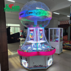 JiSun <strong>Magic</strong> Toy <strong>City</strong> Four Player Capsule Toy Machine Large Transparent Dome 1100W LED for Game Center Mall - Product Image 1