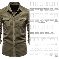 Chemise en jean pour homme à manches longues, simple boutonnage, style italien vintage, séchage rapide, personnalisable OEM, idéale pour les réunions d'affaires