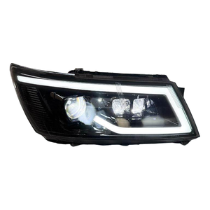 Conjunto de Faros Delanteros para Dodge <span class=keywords><strong>Coolway</strong></span>, Modificados con Luces LED Dinámicas de Circulación Diurna, Intermitentes Fluidas, Lentes LED - Product Image 3