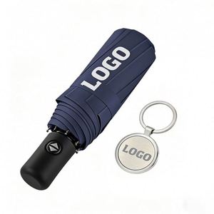 Paraguas Plegable de Tres Secciones con Logotipo, Ligero y Resistente a la Intemperie, para Venta al Por Mayor, Regalo Empresarial de Alta Calidad, Regalos Promocionales Personalizados - Product Image 1