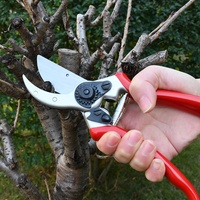 VERTAK-Ciseaux de jardinage pour la maison, coupe-branches d'arbres, sécateurs de jardin, poignée en aluminium forgé, 8 pouces