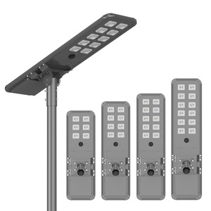 IP65 Outdoor All-in-One <span class=keywords><strong>Solar</strong></span>-Straßenlampe 60W/80W/100W/120W Integrierte LED für Autobahn & Garten mit Akku-Solarleuchte - Product Image 1