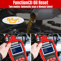 Escáner KONNWEI KW890 OBD2, lector de código de coche mejor valorado, herramienta de diagnóstico con reinicio de aceite OBD2 y probador de batería