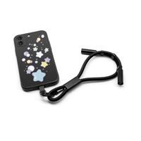 Cable de Carga Rápida para Teléfono Celular, Correa Universal Multifuncional para Teléfono Celular con Adaptador USB C a USB C de 60 W