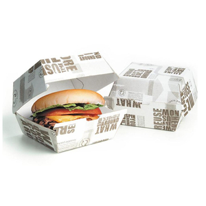 ハンバーガーバーガー食品包装テイクアウトボックスレストラン用カスタムプリント食品グレード - Product Image 5