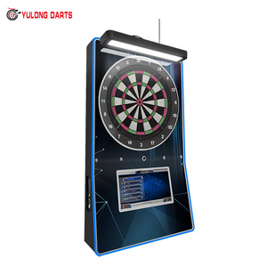Machine de fléchettes électronique interactive commerciale pour bar, jeu de divertissement d'intérieur à monnayeur - Product Image 1