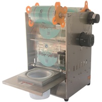 Machines de scellage commerciales entièrement automatiques électriques pour la conservation des aliments frais, boîtes de restauration rapide, plats cuisinés, bols de soupe, thé au lait, et plats chauds