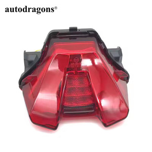 Feu arrière de moto intégré avec clignotants et feux de freinage pour MT-07 2021 2022 2023 - Product Image 1