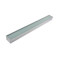 Lampes LED en aluminium 3W 4W 12W, DC24V RGB, étanches, rectangulaires, pour sol, bande linéaire, jardin, scène de danse, escaliers de parc