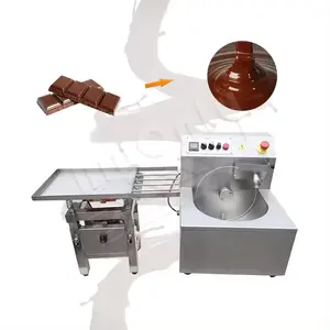Chocolade Temepring Machine Volautomatische 8/15/30kgs Capaciteit Chocolade Smelten/Temperen/Coating Machine En Productielijn