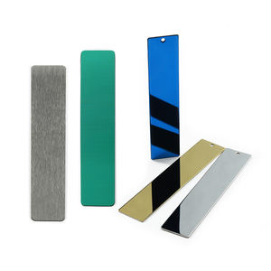 Marque-pages promotionnels en laiton, acier inoxydable, <span class=keywords><strong>règle</strong></span> à cinq couleurs, marque-pages blancs, moulage sous pression, marque-pages personnalisés en métal pour livres - Product Image 2