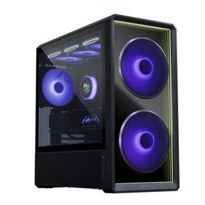 Nouveau boîtier PC LANCOOL 217 INF noir 2026 de la marque L-I-A-N-L-I, châssis de jeu à miroir infini, compatible carte mère E-ATX BTF 360 - Product Image 2