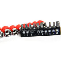 Outils isolés 1000V VDE 1/4 jeux de douilles à cliquets jeux de clés à douilles magnétiques