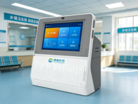 Détecteur de paramètres physiologiques de haute précision de qualité médicale pour l'examen de santé, système de téléchargement de données de tests de paramètres corporels