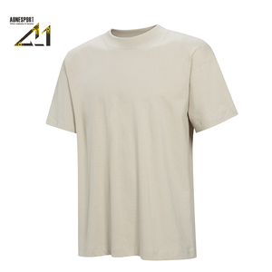 T-shirt pour homme en coton 100% 350G, col rond, manches courtes, décontracté, ample, anti-rétrécissement, anti-déformation, t-shirts premium pour homme - Product Image 2