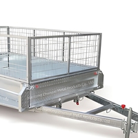 Remolque tipo jaula estilo australiano OEM |   Fabricación de Remolques de Caja Galvanizados Personalizados