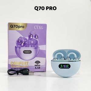 Écouteurs intra-auriculaires Q70 Pro avec affichage numérique, écouteurs BT TWS sans fil, écouteurs mini Hifi stéréo - Product Image 3