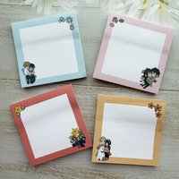 Design personnalisé de haute qualité 3x3 pouces bloc-notes de notes autocollantes en forme découpée avec logo de société d'impression