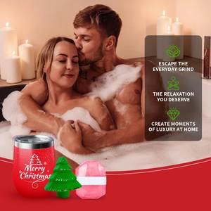 Innovative Products 2023 Christmas Gifts Bath Spa Set for Her Wife Girlfriend Lover Unique Holiday Gift Basket for Women - Product Image 3