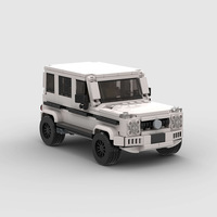 Compatible avec les briques de marque, petites pièces, voiture de course, puzzle MOC, jouets de construction DIY pour enfants, plastique ABS