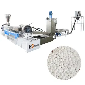 PP/PE Filler Masterbatch Plastic Pelletizing Machine Extrusion Machine For Plastic Filler Masterbatch