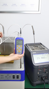 Vertrouwde Thermometer Merk Draagbare Digitale <span class=keywords><strong>Dual</strong></span> <span class=keywords><strong>Input</strong></span> <span class=keywords><strong>K</strong></span> Thermokoppel Thermometer Voor Industrieel Gebruik - Product Image 6