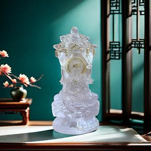 Estatua de Buda de los Tres <span class=keywords><strong>Santos</strong></span> del Oeste, Triada de Amitabha, Juego de Altar de Resina, Personalizado OEM <span class=keywords><strong>para</strong></span> Templo y Hogar, Venta al por Mayor - Product Image 2