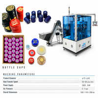 Machine de marquage à chaud automatique pour bouchons de bouteilles de vin et tubes de rouge à lèvres avec micro-ajustement et pression réglable SX-201
