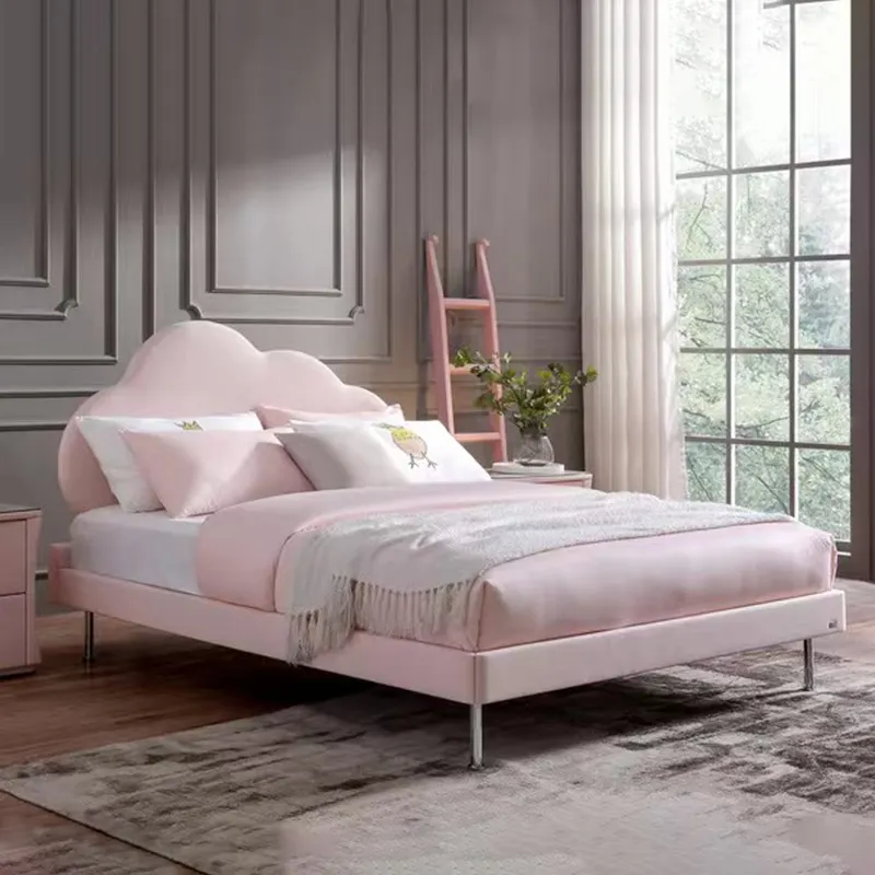 YFY hochkopfbett mit modernem design getuftetem knopf samte-bett Übergrößen-bettgestell mit matratze
