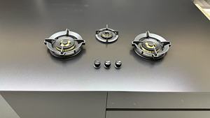 Mới Đến Sang Trọng Nhà Bếp Đầy Đủ Được Xây Dựng Trong Slate Bếp <span class=keywords><strong>Gas</strong></span> Nồi Thiêu Kết Đá Bếp <span class=keywords><strong>Gas</strong></span> <span class=keywords><strong>Burner</strong></span> - Product Image 3