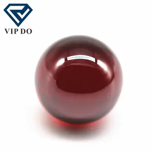 Hạt Tròn <span class=keywords><strong>3</strong></span>-12Mm Đá Garnet/Đá Garnet Khối Đá <span class=keywords><strong>Zirconia</strong></span> Rời Đá CZ Hình Tròn Tổng Hợp Có Lỗ Cho Vòng Tay - Product Image 1