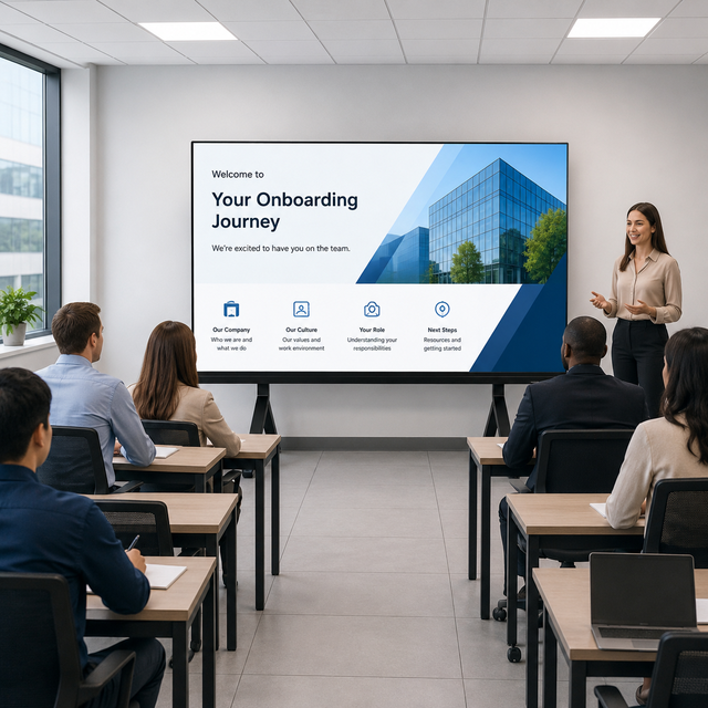 Space-Saving LEDTAO Foldable All-in-One PC Touch Screen for Home Office & Business