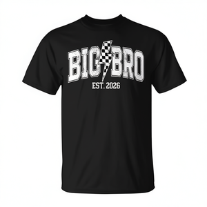 Camiseta Big Bro Est 2026 con diseño de rayo, camiseta promocional - Product Image 2