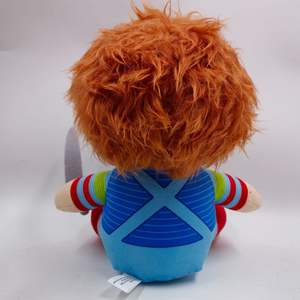 Halloween Peluche <span class=keywords><strong>Clown</strong></span> Effrayant Fantôme Poupée Chucky Style Doux Animal en Peluche pour Enfants Cadeau Fête Décoration en Gros - Product Image 6
