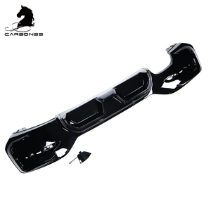 宝马F20 LCI 2015-2019的CS光泽黑色后扩散器性能升级车身套件调谐配件 - Product Image 3