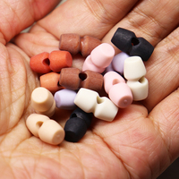 Boutons à pression en résine plastique à trou unique de 15 mm, couleur olive, sans bavure, lavables, à dos plat, mini-attaches pour vêtements de poupée en coton, manteaux, vestes, faits à la main