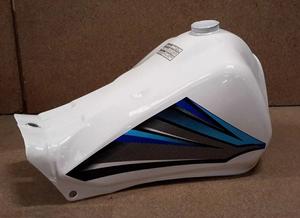 Tanque de Combustible de Repuesto para Motocicleta de Primera Calidad, Tanque de Gasolina <span class=keywords><strong>Blanco</strong></span> para Scooter DT125, Compatible con <span class=keywords><strong>DT</strong></span> <span class=keywords><strong>125</strong></span> - Product Image 5