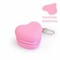 Porte-clés Fidget Clicker 3D en forme de cupcake au chocolat, clavier de dessert simulé, jouet anti-stress pour les doigts, vente en gros, personnalisable