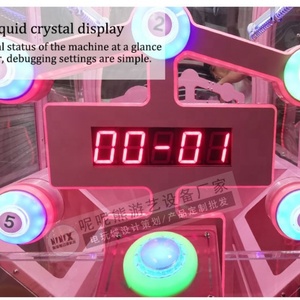 Colorful Design Crane <b>Machine</b> Toys Ten Seconds Challenge <b>Claw</b> Crane Coin Operated <b>Games</b> - Product Image 5