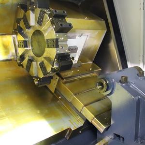 Tour vertical CNC VTC500 de haute précision personnalisé en usine avec mandrin hydraulique et tourelle de puissance traite automatiquement la série <span class=keywords><strong>VTC</strong></span> - Product Image 6