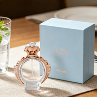 Bouteille de 80 ml en or rose avec couvercle à sertir pour la vente en gros et l'approvisionnement de kits de parfum – Bouteilles de parfum en gros
