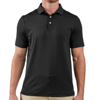 T-shirt de golf pour homme à manches courtes, coupe ajustée, col rabattu, anti-plis, avec impression par sublimation de logo personnalisé, idéal pour l'été et le sport