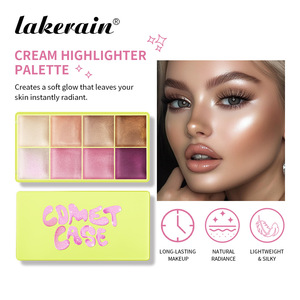 Nouveau style – Disque illuminateur crème 8 couleurs pour les yeux et le visage, avec effet haute luminosité et correction du <span class=keywords><strong>contour</strong></span> - Product Image 1