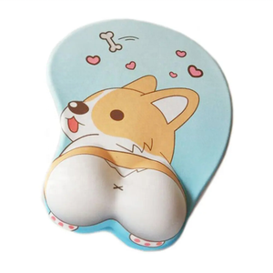 <span class=keywords><strong>Tapis</strong></span> <span class=keywords><strong>de</strong></span> <span class=keywords><strong>Souris</strong></span> 3D en Silicone Personnalisé avec Poitrine d'Anime Sexy pour Filles, Vente en Gros Usine, Faible MOQ - Product Image 4