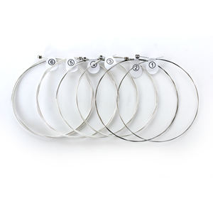 Núcleo de acero hexagonal de alto carbono, accesorios para instrumentos musicales chapados en plata, cuerdas, piezas de instrumentos de cuerda, accesorios - Product Image 2