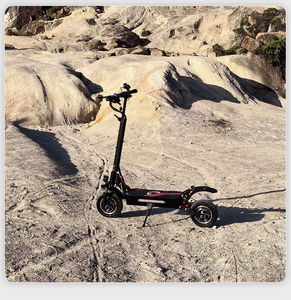 Scooter Eléctrico de Envío Rápido en la UE, Scooter Plegable de Doble Motor, 52V 19AH, Control por Aplicación Inteligente, Scooter Eléctrico Todoterreno para Montaña - Product Image 2