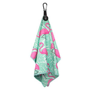 Serviette de golf en microfibre gaufrée 400 GSM de haute qualité, sans peluches, séchage rapide, textile sportif premium, vente en gros - Product Image 5