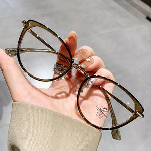 Montures de lunettes Anti-lumière bleue pour femmes, monture complète TR90, verres PC, lunettes Anti-rayonnement, YC11274 A2 - Product Image 1