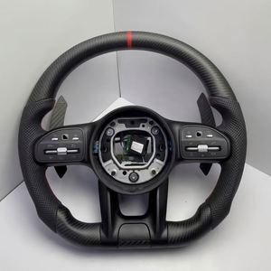 Volant en fibre de carbone noir mat, qualité supérieure, directement de l'usine, accepte la personnalisation en une seule pièce pour <span class=keywords><strong>Mercedes</strong></span> Benz - Product Image 1